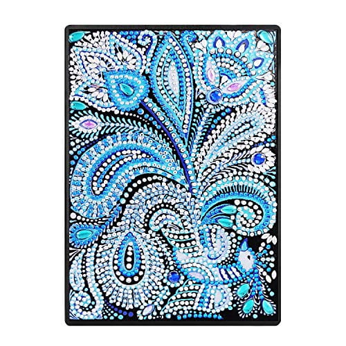 DIY 5D Notebook with Diamond Painting Cover Kits Special Shaped Faux Leather Plain Journal Notepad Premium Thick Paper A5 DIY 5D Notebook with Diamond Painting Cover Kits Special Shaped Faux Leather Plain Journal Notepad Premium Thick Paper A5